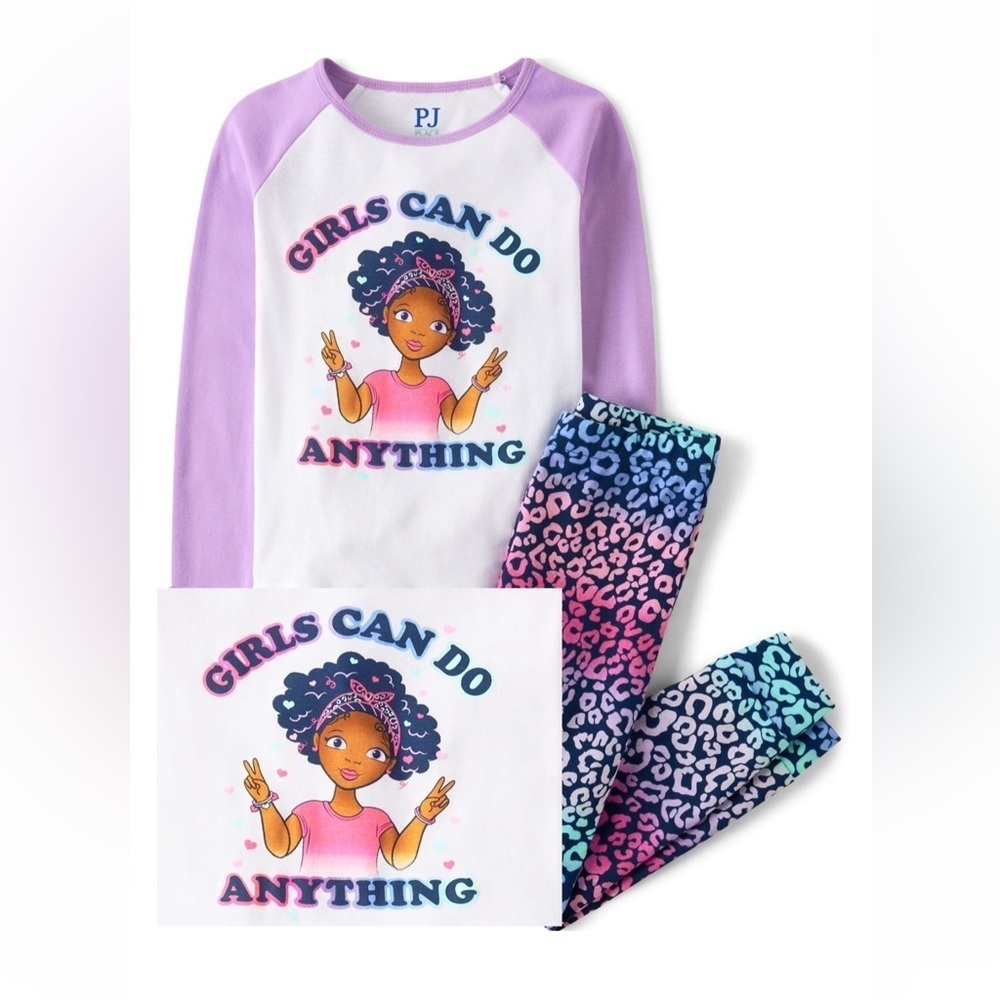 Girls Girls Can Do Anything
Snug Fit Cotton Pajamas ~ Tidal